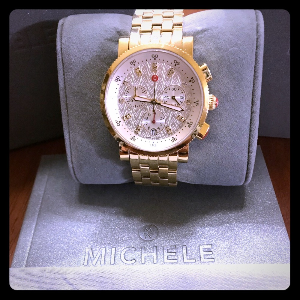 MICHELE Sport Sail 18 Women’s Watch